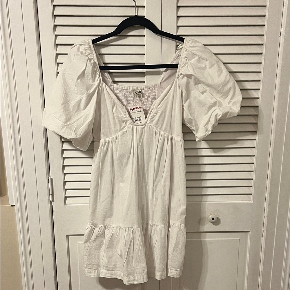 Women's White Mini Dress